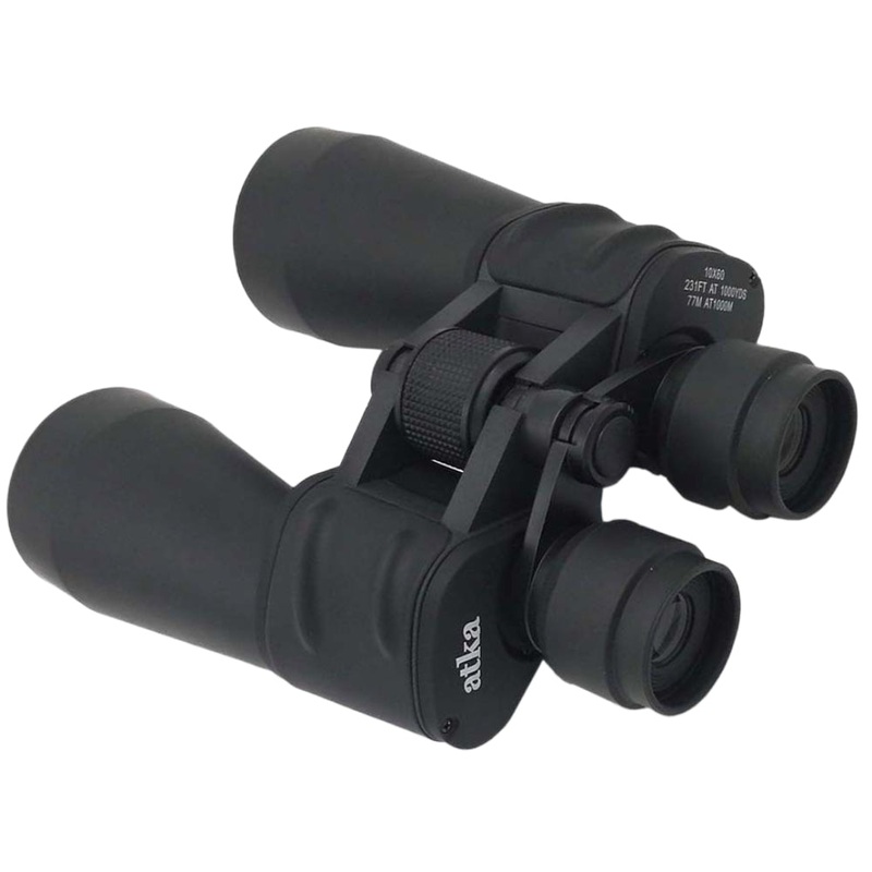 ATKA Binos 10 x 60 Binocular with Pouch Neck Strap Lens Cover and Lens Cloth