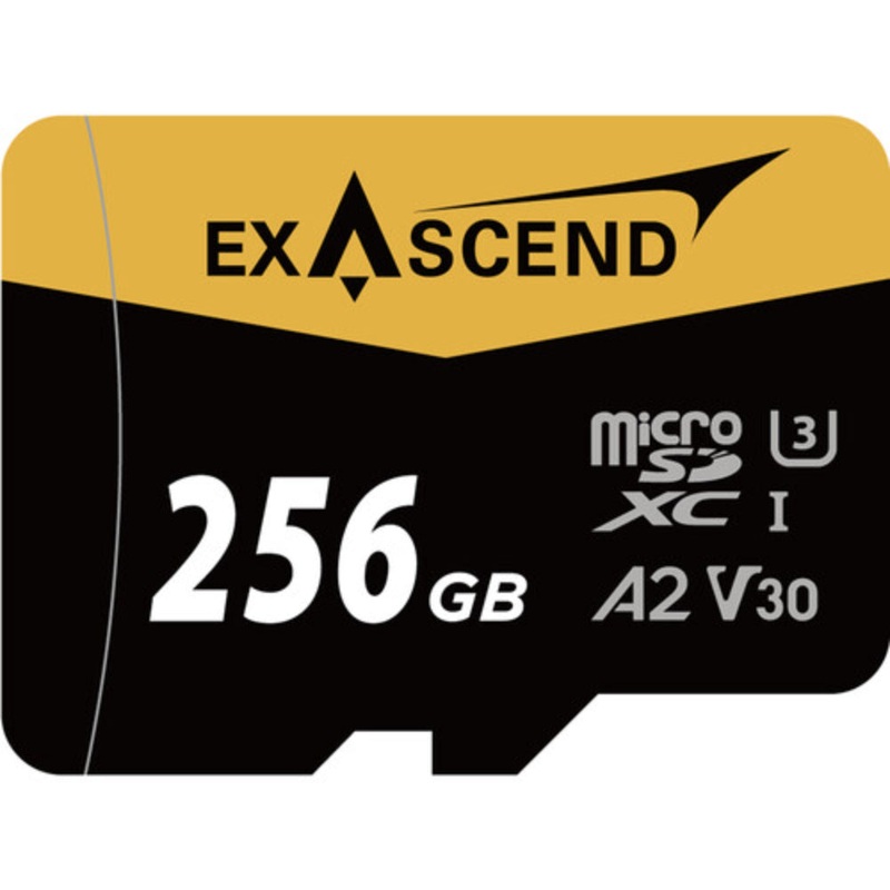 Exascend 256GB Catalyst microSDXC 150MB/s UHS-I Memory Card - V30