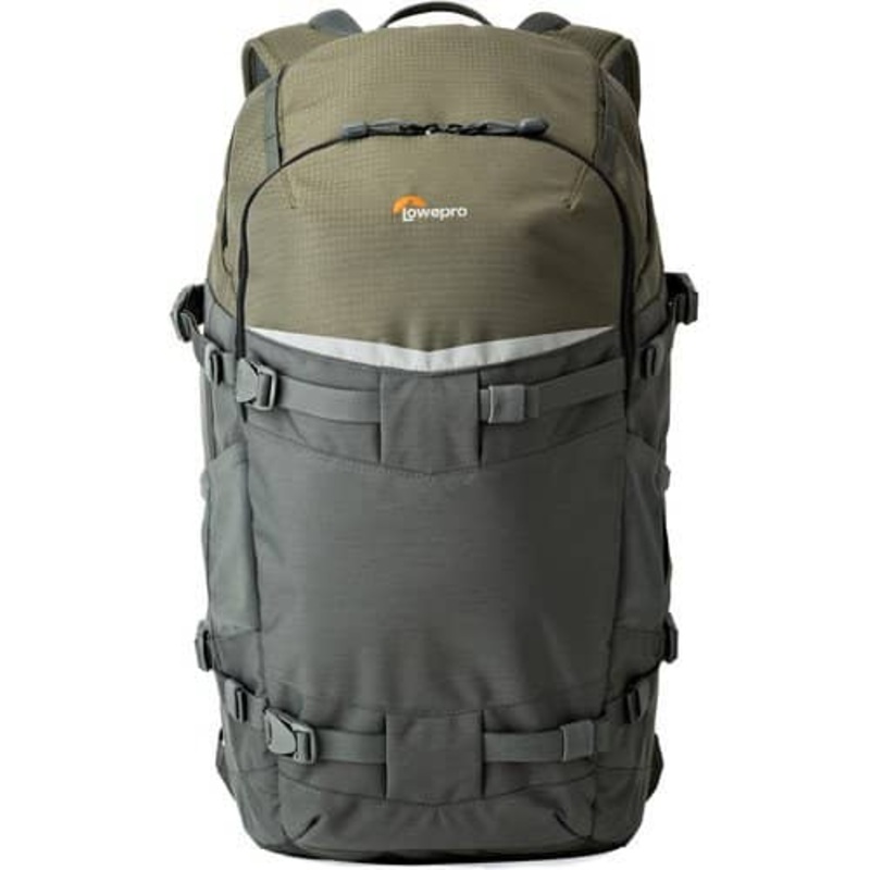 Lowepro Flipside Trek BP 450 AW Backpack (Gray/Dark Green)