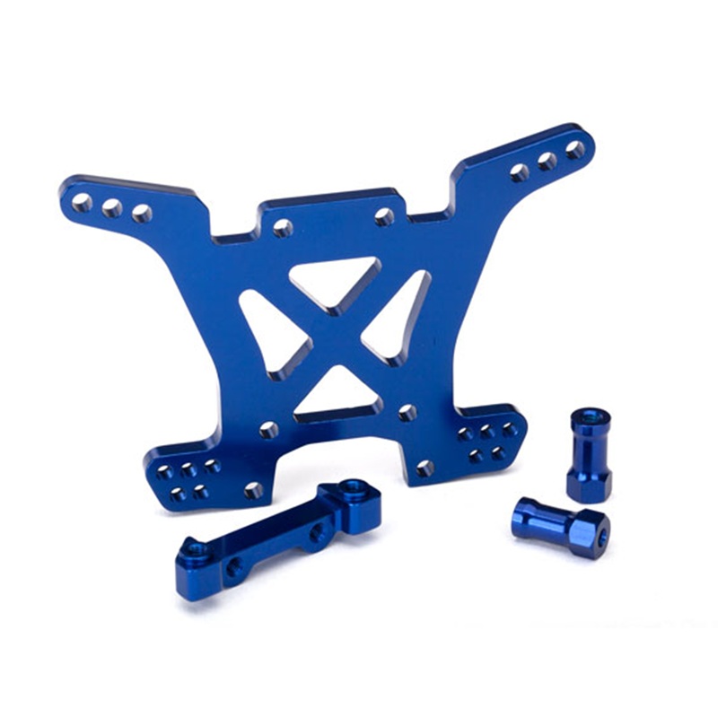 Rear Shock Tower Aluminum Blue: 6838X