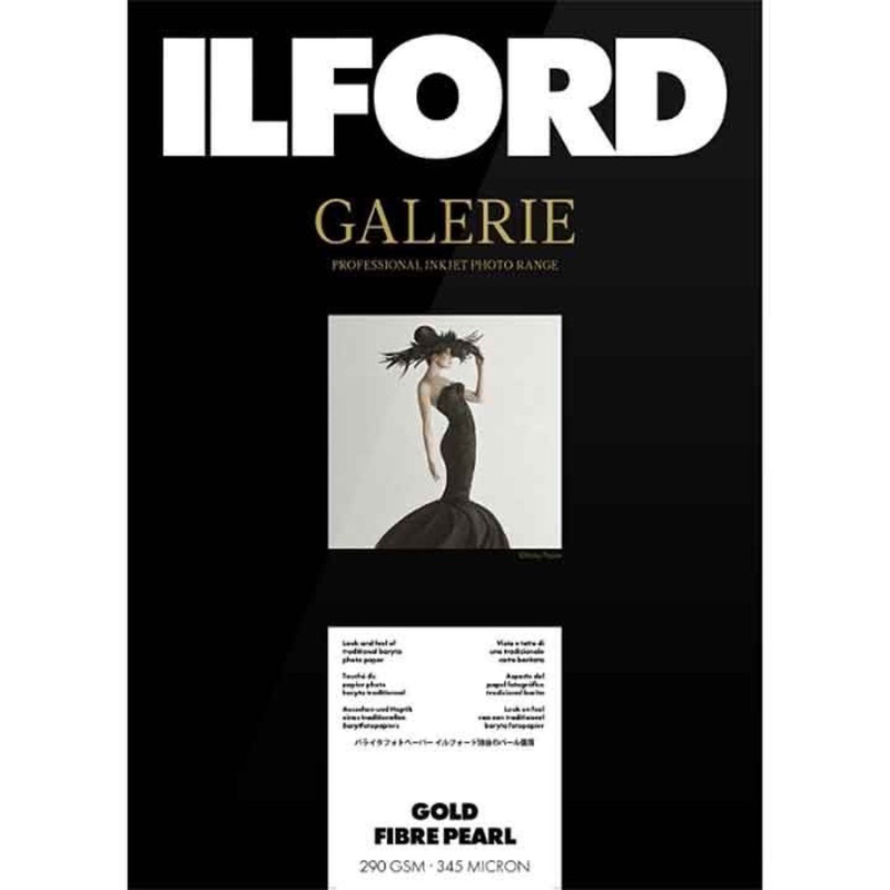 Ilford Galerie Gold Fibre Pearl 290gsm (A3, 25 Sheets)