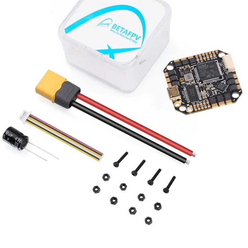 26X26mm BETAFPV F722 35A V2 AIO ICM42688 F722 Flight Controller 35A BLHeli_S 4in1 ESC 2-6S for FPV Toothpick Drones Quadcopter V1