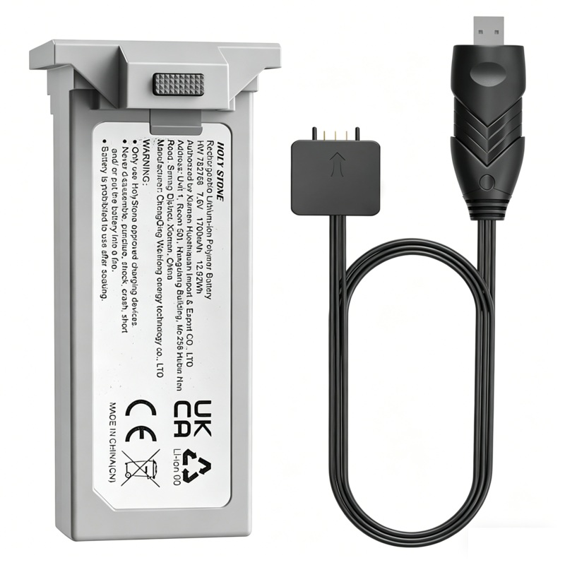 Battery with Charging Cable for HolyStone HS440G Drone