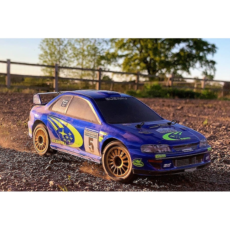Carisma GT24 Subaru WRC 4WD 1/24 Micro Rally Car RTR