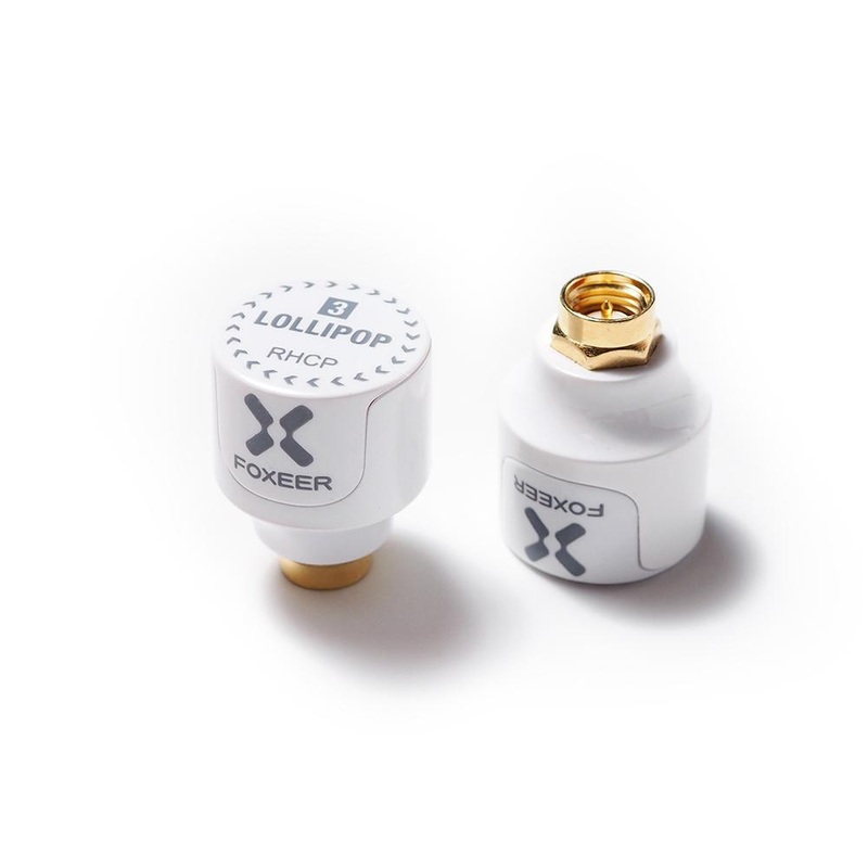 Foxeer Lollipop 3 Stubby (2x per set) (LHCP / RHCP) White