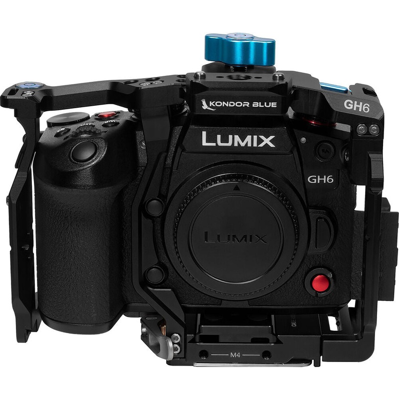 Kondor Blue Camera Cage for Panasonic Lumix GH6 Black