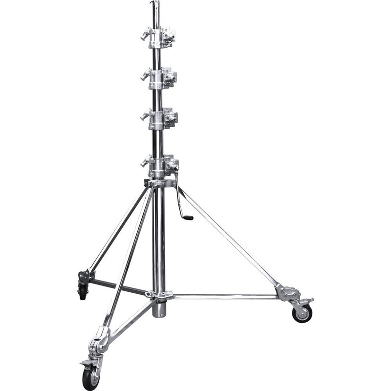 Kupo 6.1m Jumbo Wind Up Stand with Castor Wheels (70kg Load)