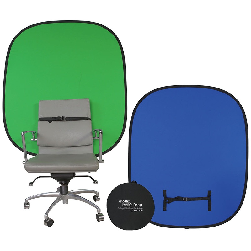Phottix Q-drop Mini Collapsible Chair Backdrop 120x140cm (47"x55")