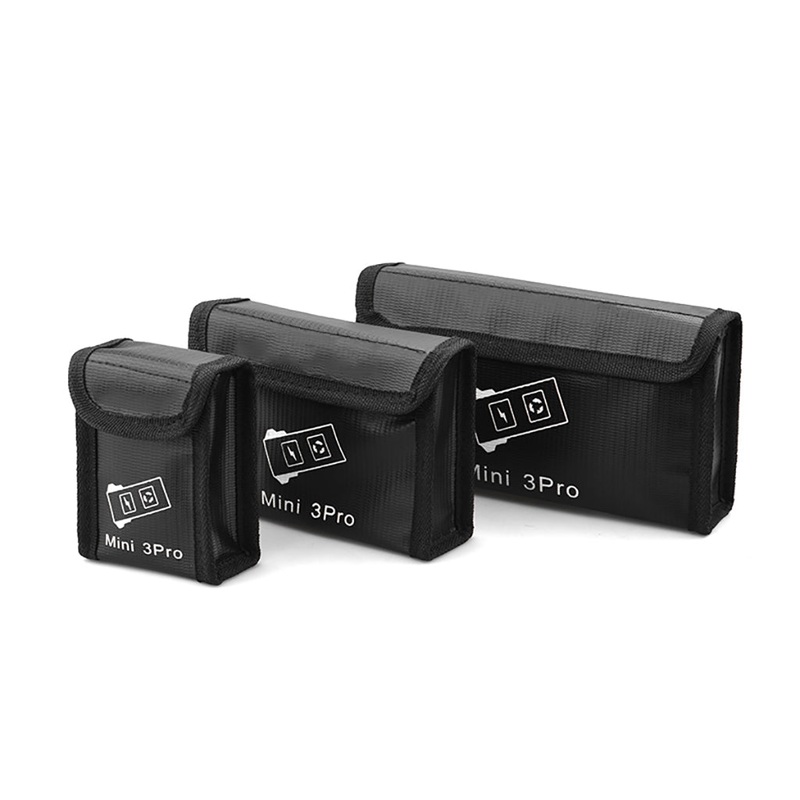 Portable Battery Safe Bag Explosion-proof Protector for DJI Mini 3 Pro Li-Po Batteries Storage Protective Cover Case S