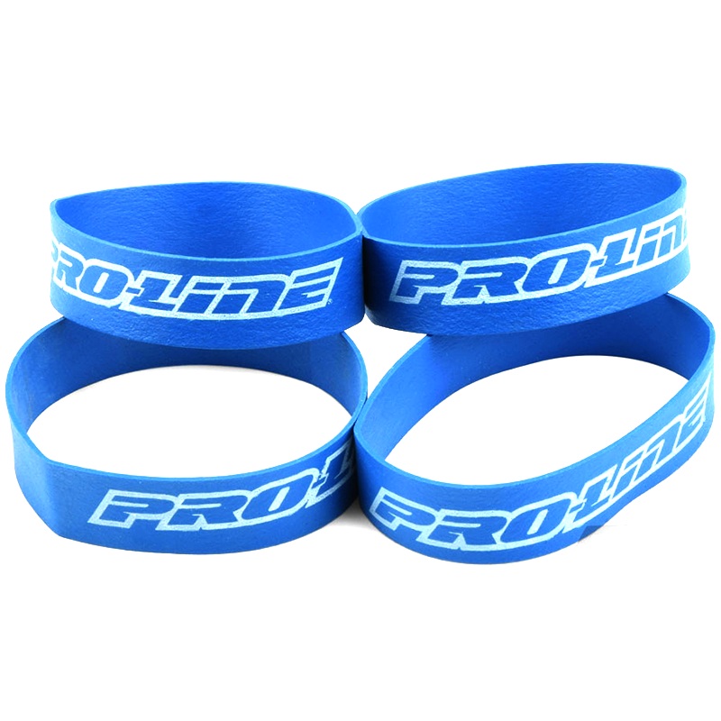 ProLine Tire Rubber Bands, Blue (4)