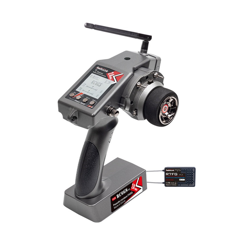 Radiolink RC6GS V3 2.4G 7CH w/R7FG RX/RC4GS V3 2.4G 5CH R6FG RX Radio Transmitter Gyro Telemetry Remote Controll for RC Car Boat RC6GS W R8FM 8CH RX