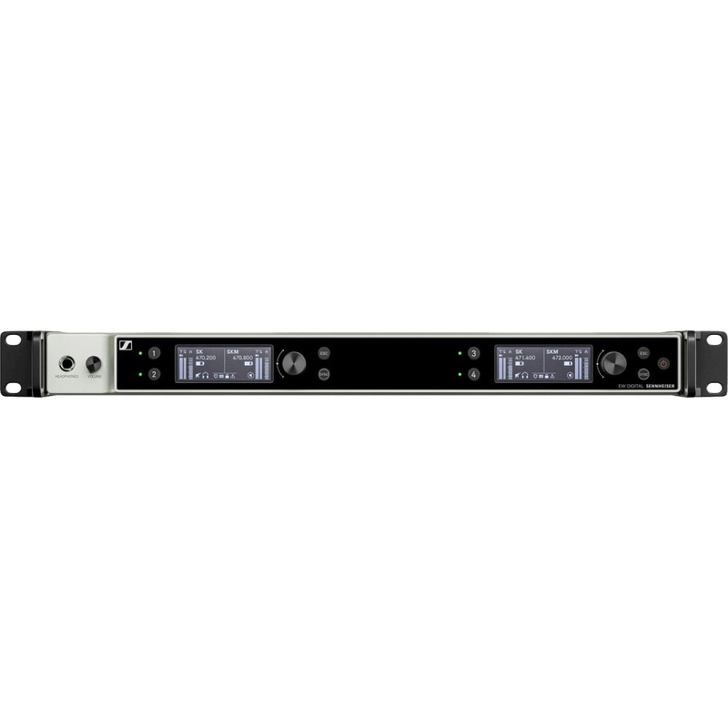Sennheiser EW-DX EM 4 DANTE Four-Channel Digital Rackmount Receiver with Dante (R1-9)