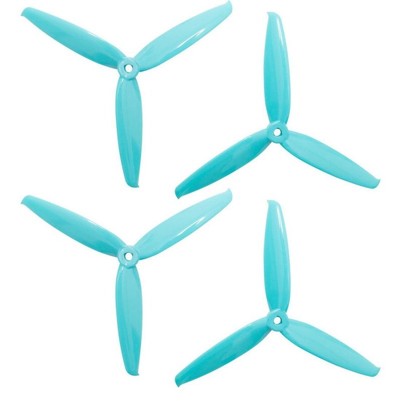 2-Pair Gemfan Flash 6042 Three-blade Propeller 6-inch Propeller Special PC Material 2CW2CCW black