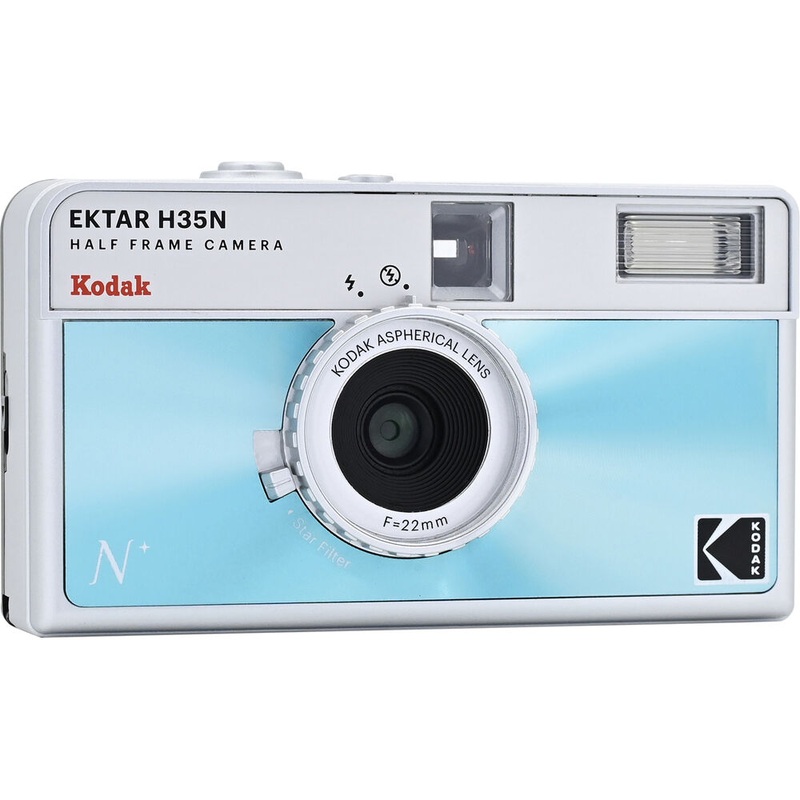 Kodak Ektar H35N Half Frame Camera Colour: Glazed Blue