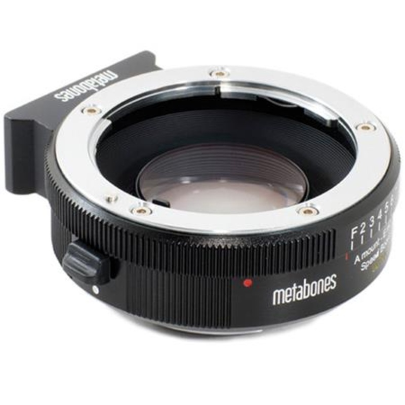 Metabones Speed Booster adaptor- ALPA to E-Mount ULTRA 0.71x (Black Matt) - No Tripod Foot (MB_SPALPA-E-BM2)