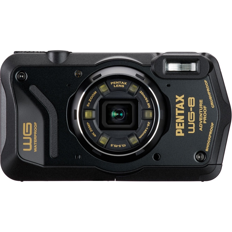 Pentax WG-8 Digital Camera Black