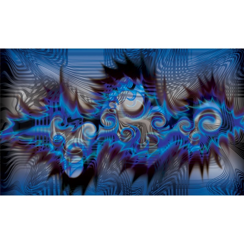 Pine Car Custom Body Skin, Psychedelic