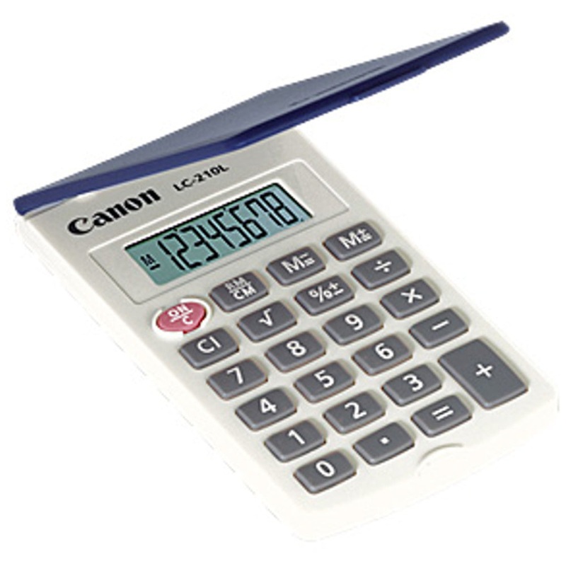 Canon LC210L 8 Digit Smart Pocket Calculator