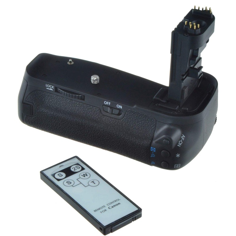 Jupio Battery Grip Canon 60D with Remote & AA Cylinder