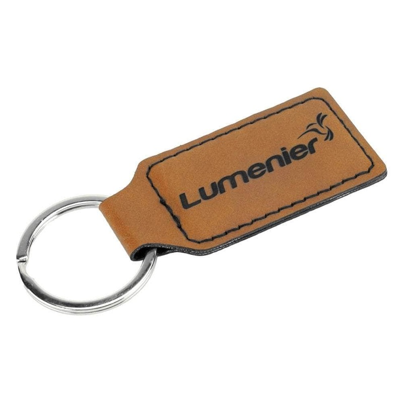 Lumenier Leather Keychain