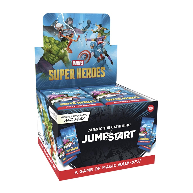 Magic the Gathering Marvel Super Heroes Jumpstart Boosters Box