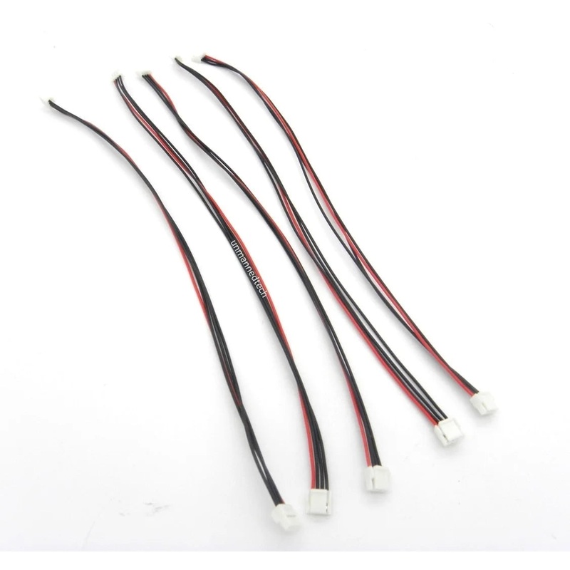 Male JST-GH 1.25 4 pin connectors to JST-GH 1.25 4 pin connectors cable - Pack of 5