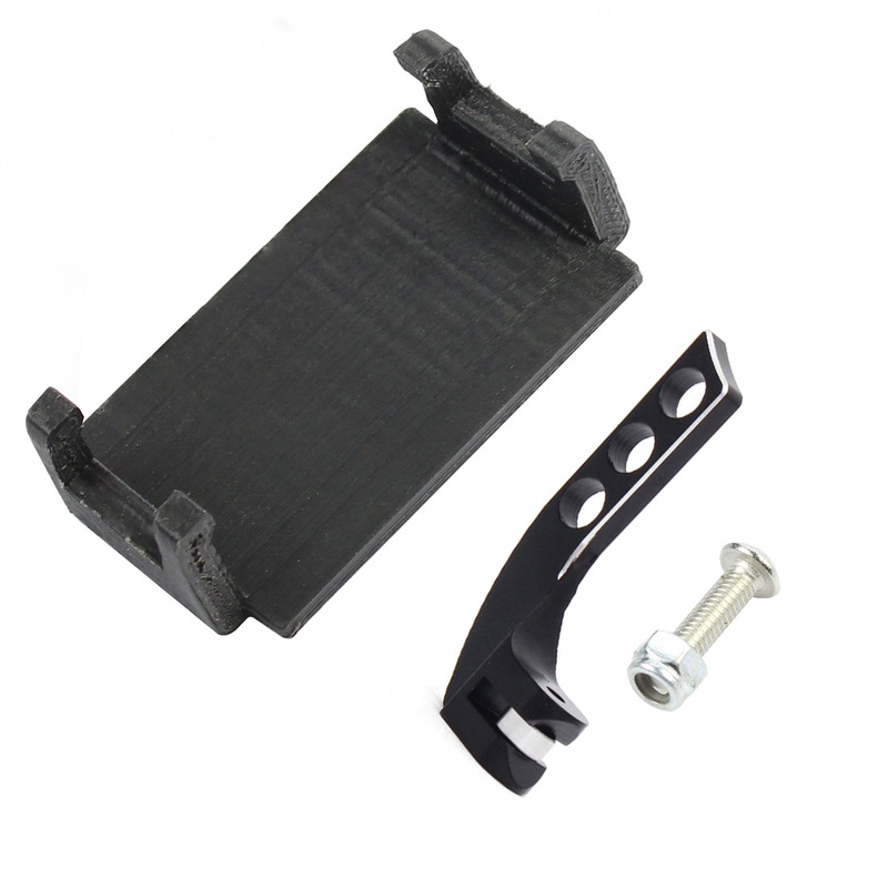 QWinOut FPV Watch Bracket PLA 3D Print Holder Mount with Gravity Regulator Balancer for Radiolink Futaba Frsky WFLY Remote Controller black