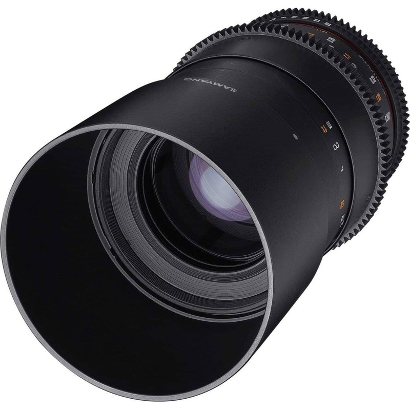 Samyang 100mm T3.1 Macro VDSLR UMC II Nikon AE Full Frame Video Lens