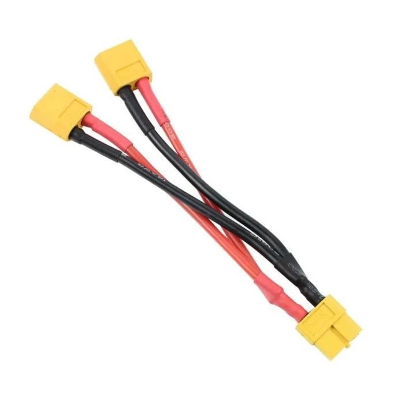XT60 Parallel Pigtail Cabled Adapter - 14AWG 170mm