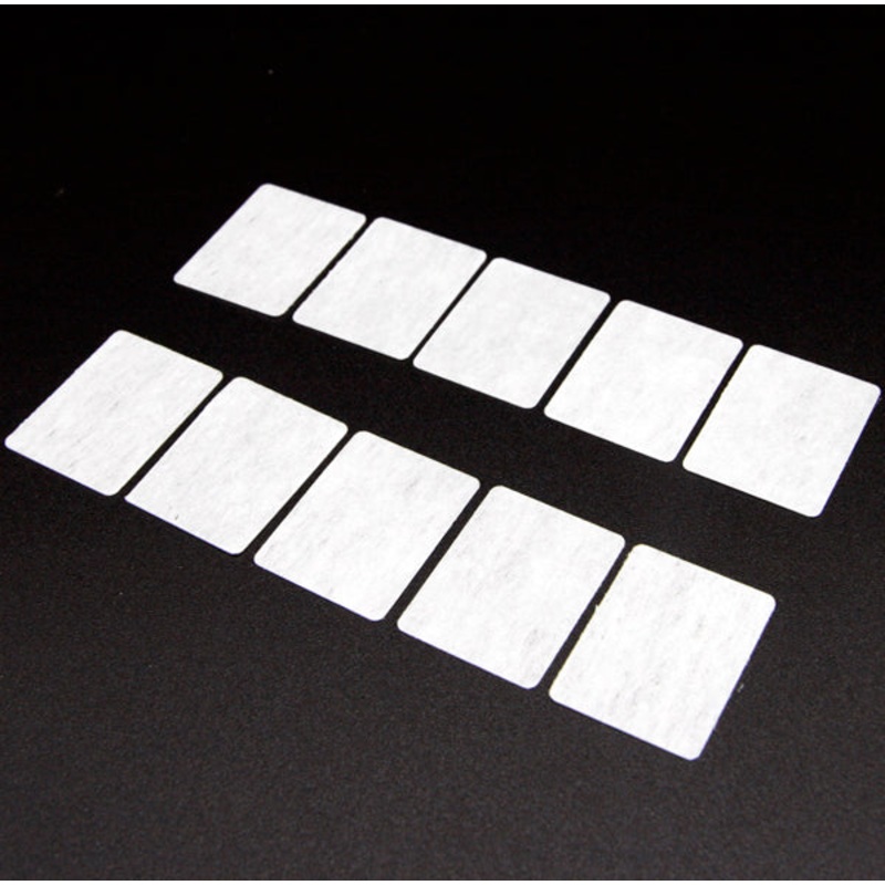 10pc Ultra-Lightweight Micro AC Hinging Slices (20x15x0.3mm)