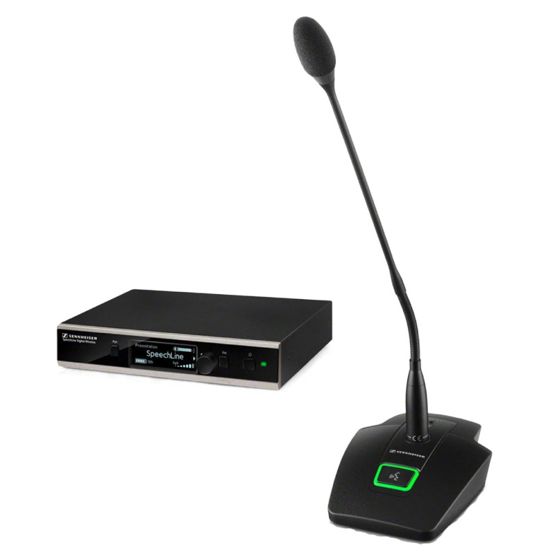 Sennheiser SpeechLine TS 133 GN Gooseneck Digital Wireless Tablestand Set