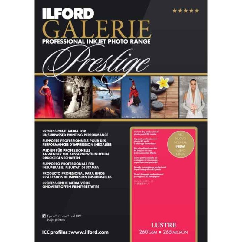 Ilford Galerie Prestige Satin 260gsm (A4, 25 Sheets)