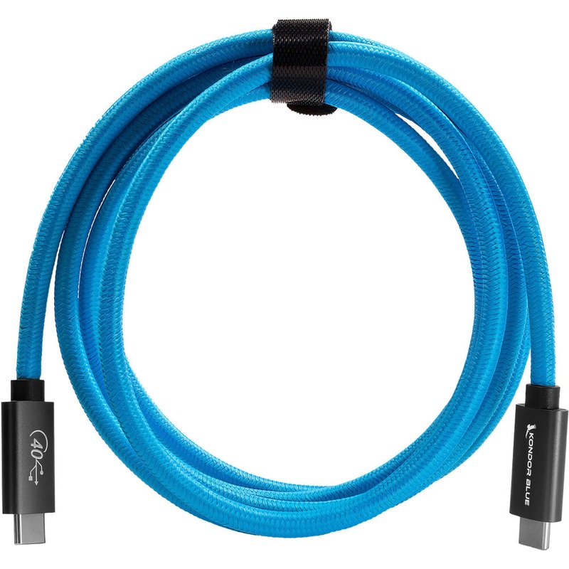Kondor Blue Thunderbolt 4 USB-C Cable Kondor Blue