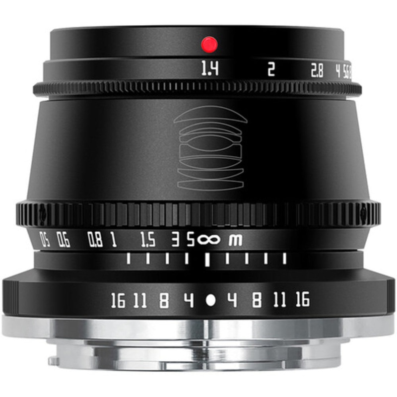 TTArtisan 35mm f/1.4 Tilt Micro Four Thirds Mount Lens Black