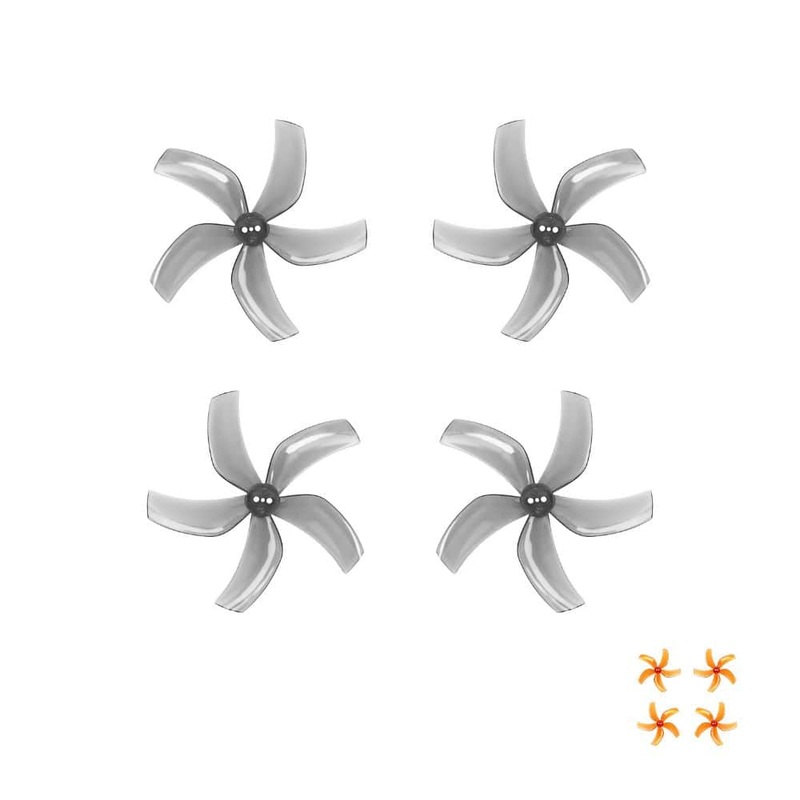 Gemfan D90S 90mm 3.5" Ducted 5-Blade Propeller (Set of 4) - 1.5mm Shaft Whisky