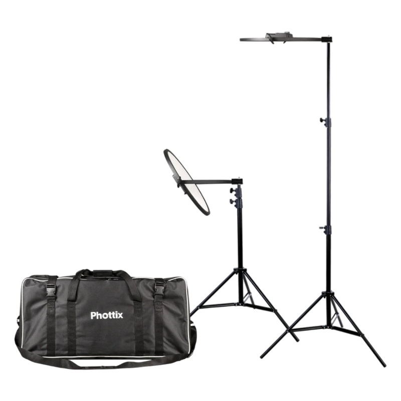 Phottix Nuada R3a Bluetooth LED Light Twin Kit Set