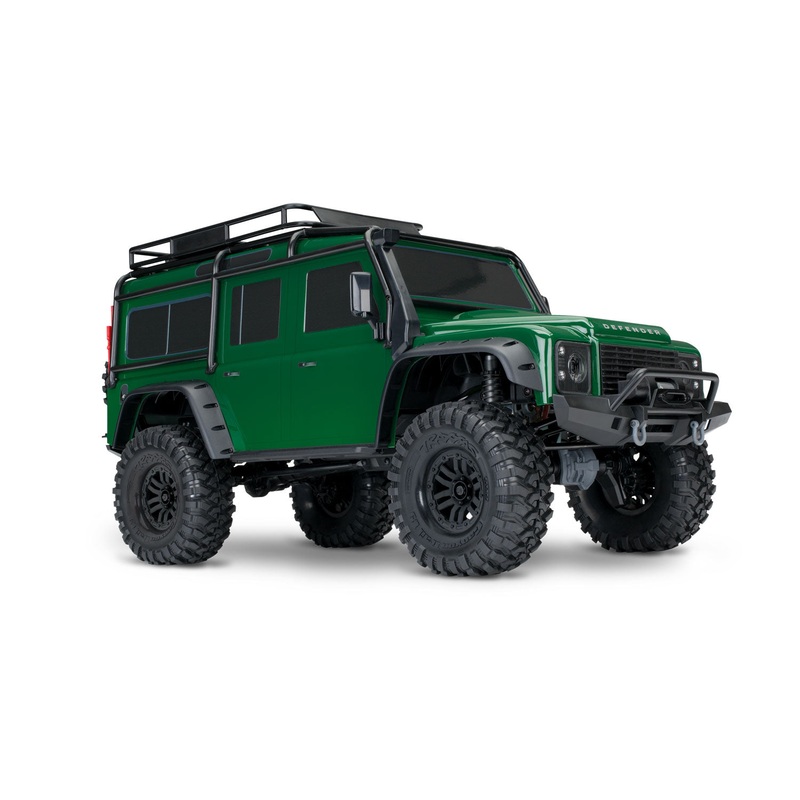 1/10 TRX-4 Land Rover Defender, 4WD, RTD (Requires battery & charger): Green