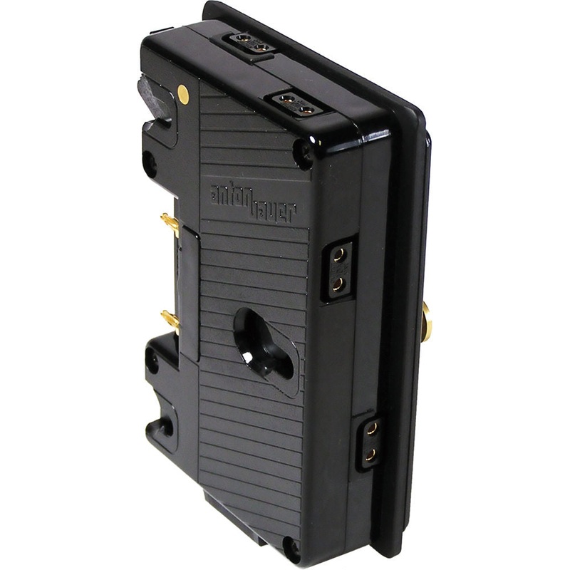 Anton Bauer Plate QR-QUAD PT sandwich adapter with 4 PowerTap connectors
