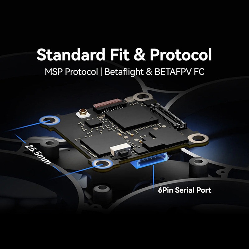 (BETAFPVP1 Air Unit HD VTX Supported FC Betaflight FC & BETAFPV FC P1 Air Unit HD VTX
