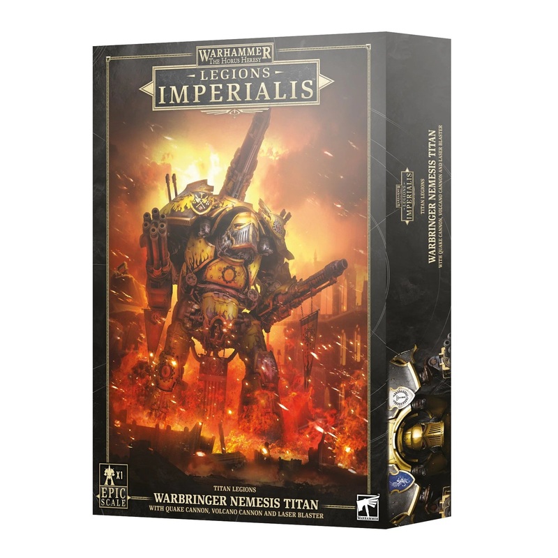 Legions Imperialis: Warbringer Nemesis Titan With Quake Cannon