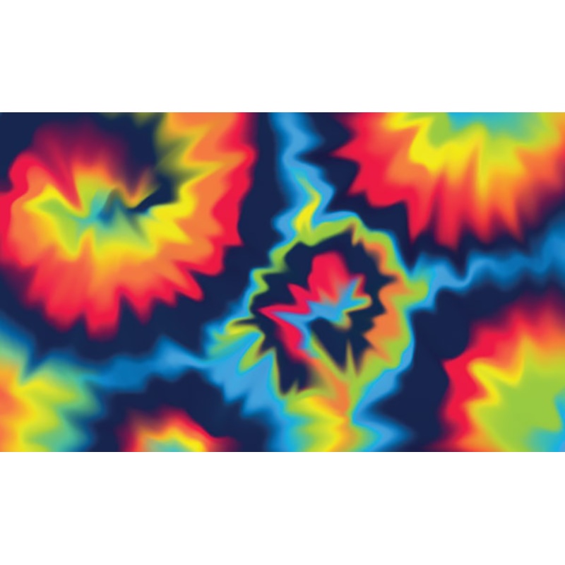 Pine Car Custom Body Skin, Tie Die