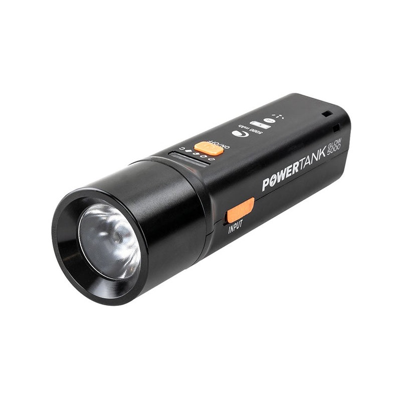 PowerTank Glow 5000 Red Flashlight/Charger
