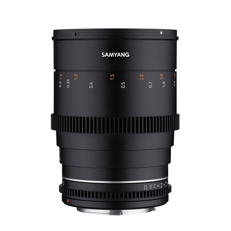 Samyang 35mm T1.5 MK2 VDSLR Canon EF Full Frame