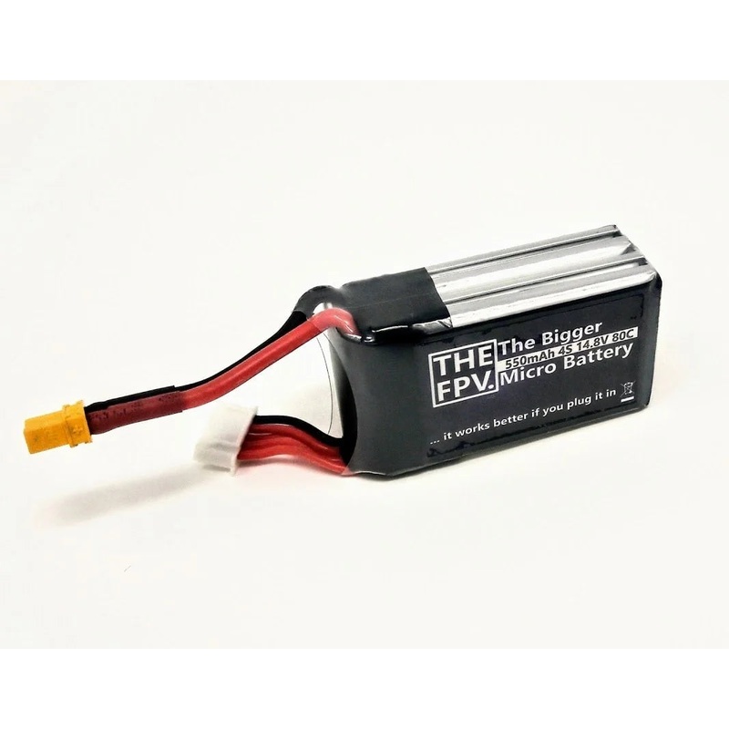 TheFPV 550mAh 4S 80C 14.8V Micro Battery XT30