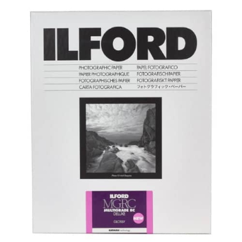 Ilford Multigrade Deluxe Gloss 5X7" 12.7X17.8CM 100 Sheets MGRCDL1M