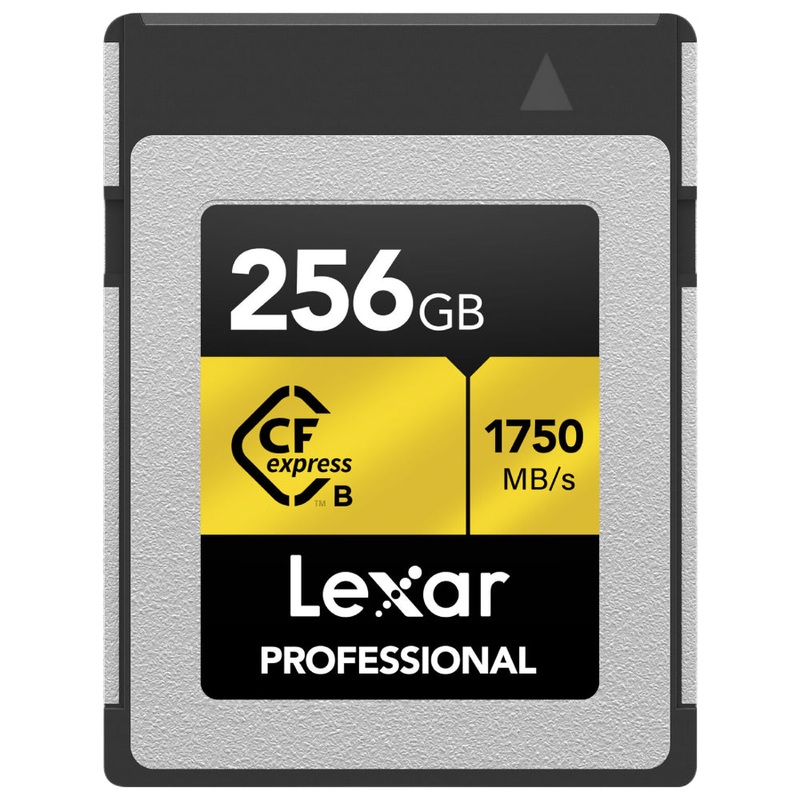 Lexar Professional Gold 256GB CFexpress Type B 1750MB/s Memory Card