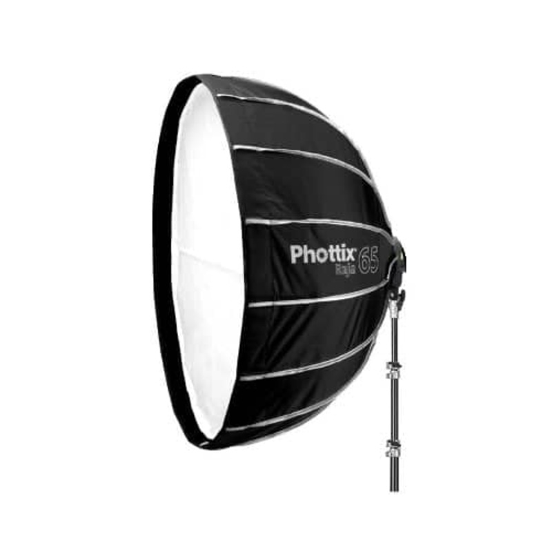 Phottix Softbox QuickFold RAJA 65cm Baffle Diff Grid Bowen S Mount