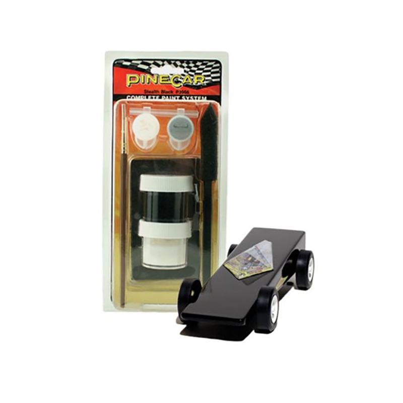 Pine Car Complete Paint System Stealth Black