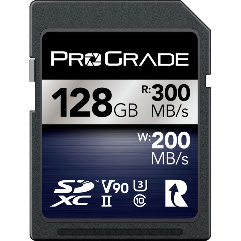 ProGrade Digital Iridium 128GB SDXC UHS-II 300MB/s Memory Card - V90