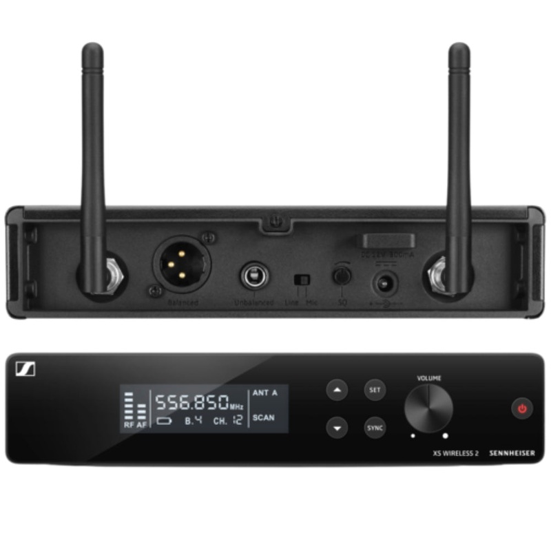 Sennheiser EM-XSW 2-B True Diversity Receiver with External Antennas
